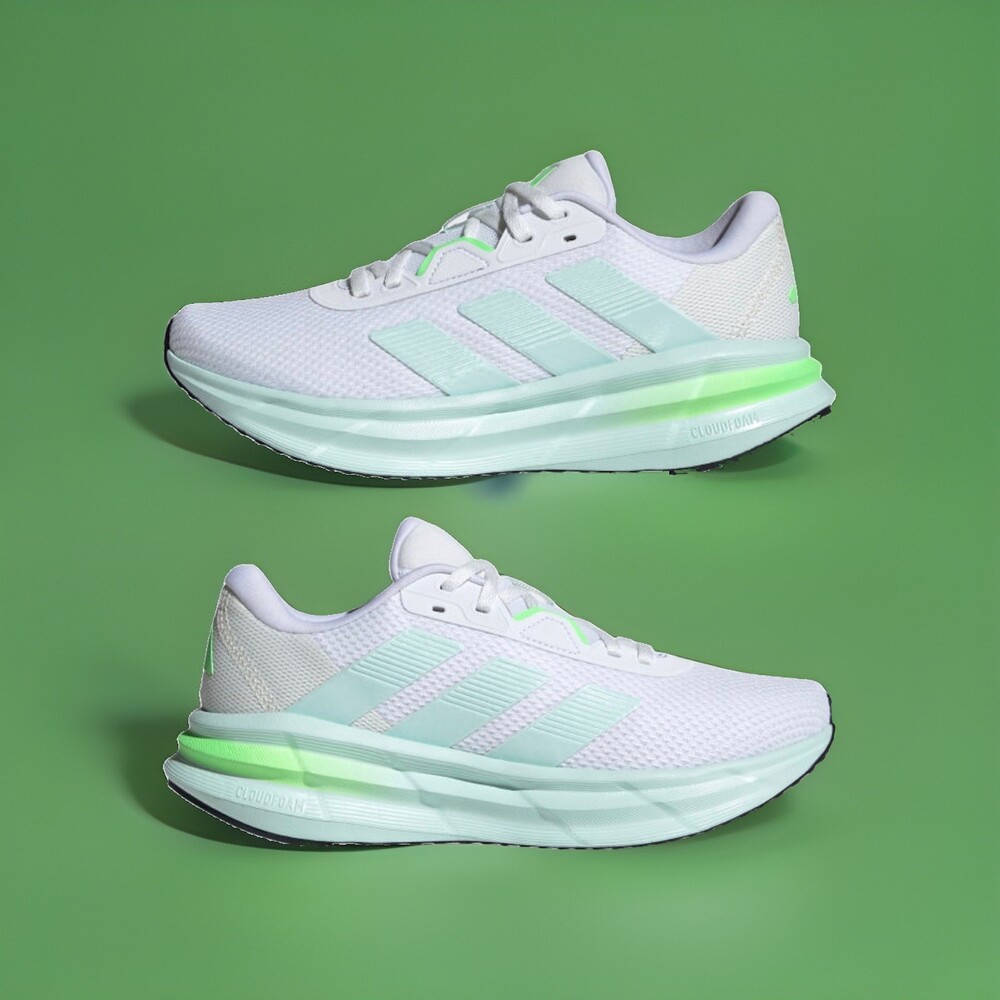 Adidas Women’s Galaxy 7 Running Shoes Wonder White and Semi Flash Aqua
